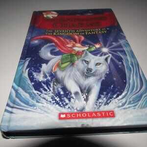 Geronimo Stilton THE ENCHANTED CHARMS Color Illustrated Scholastc Hardcover Book